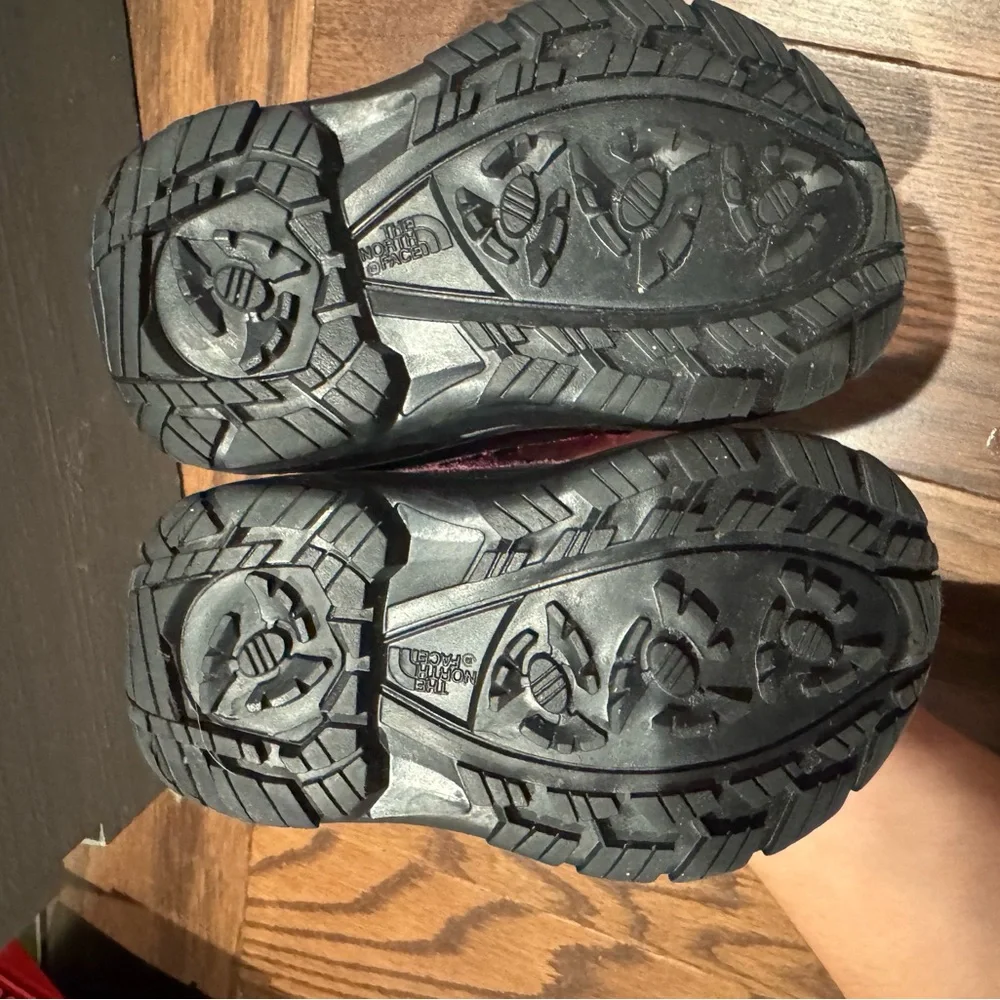 The North Face Kids Burgundy Pink Winter Boots
